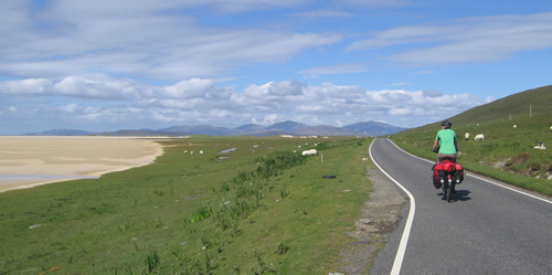 Cycling on Harris